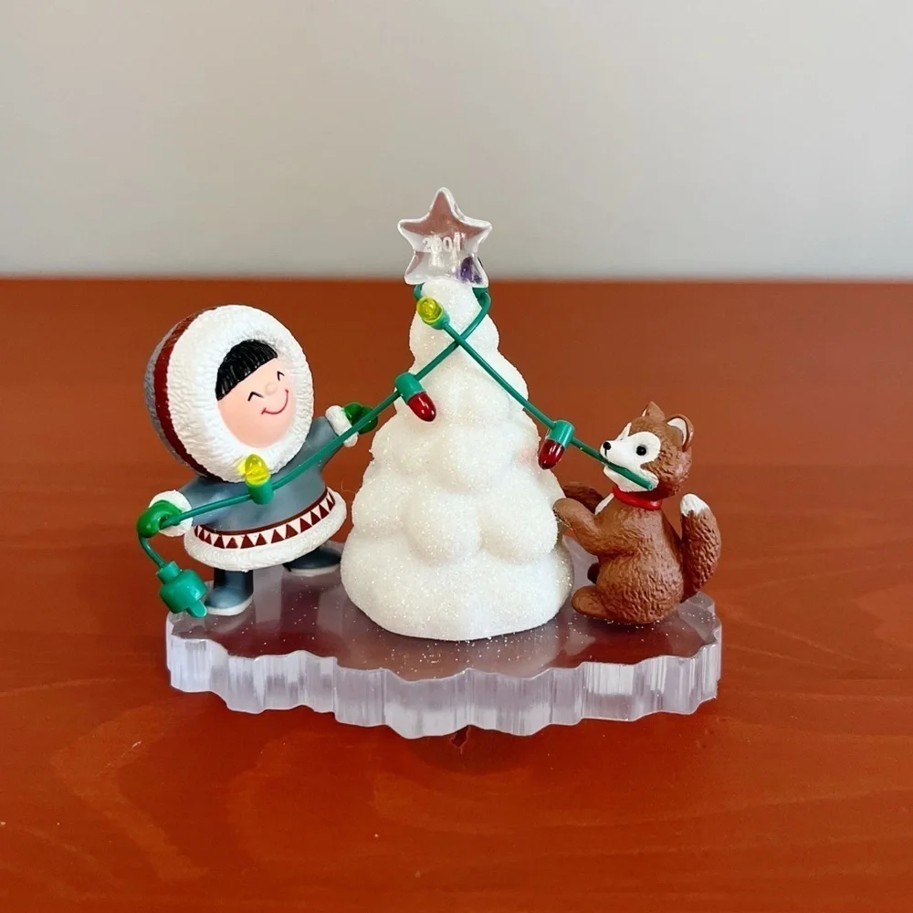 Hallmark Frosty Friends Collector's Series Christmas Tree Ornament 2001